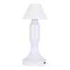 LEDTM® LUNNA 76476 Επαναφορτιζόμενο Επιτραπέζιο Φωτιστικό Πορτατίφ LED 1.5W 105lm 120° DC 5V IP44 CCT Ultra Θερμό 1500K - Φυσικό Λευκό 4500K - Ψυχρό Λευκό 6000K Dimmable Λευκό Πλαστικό - Μ9 x Π9 x Υ23cm- 2 Χρόνια Εγγύηση - Image 3