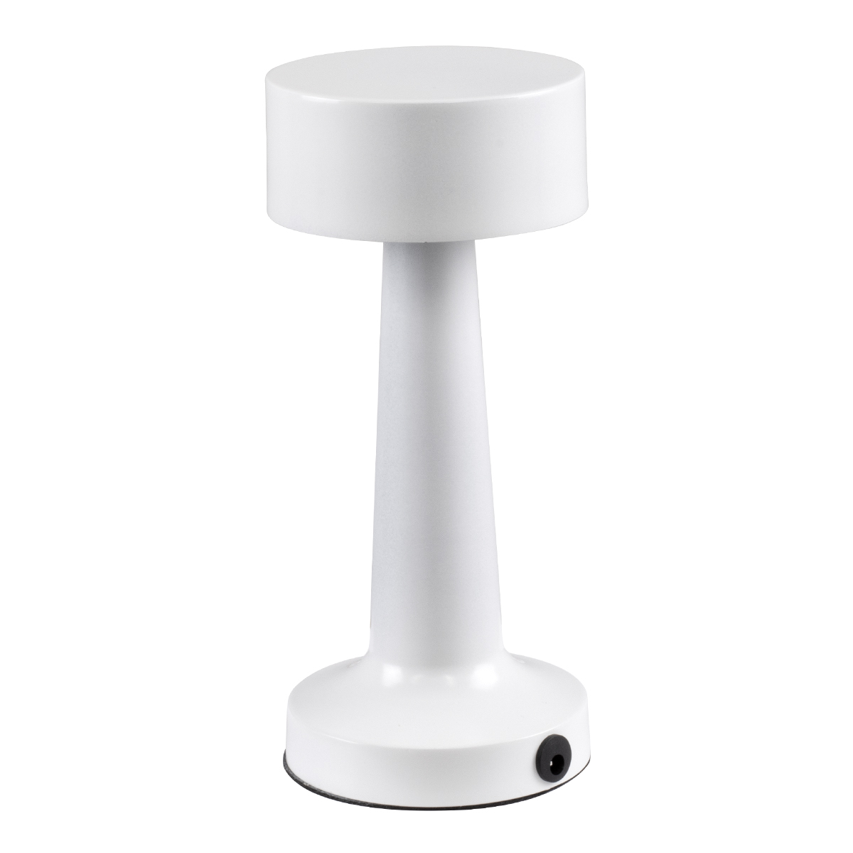 LEDTM® BELLA 76502 Επαναφορτιζόμενο Επιτραπέζιο Φωτιστικό Πορτατίφ LED 1.5W 105lm 120° DC 5V IP44 Θερμό Λευκό 2700K Dimmable Λευκό Αλουμίνιο - Μ9 x Π9 x Υ21cm - 2 Xρόνια Εγγύηση - Image 5