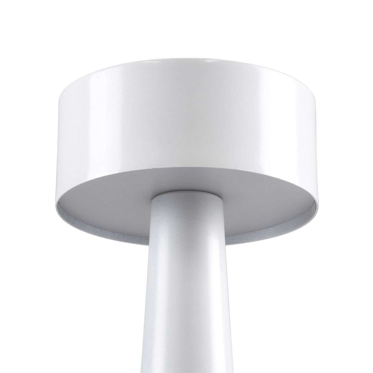 LEDTM® BELLA 76502 Επαναφορτιζόμενο Επιτραπέζιο Φωτιστικό Πορτατίφ LED 1.5W 105lm 120° DC 5V IP44 Θερμό Λευκό 2700K Dimmable Λευκό Αλουμίνιο - Μ9 x Π9 x Υ21cm - 2 Xρόνια Εγγύηση - Image 8