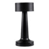 LEDTM® BELLA 76503 Επαναφορτιζόμενο Επιτραπέζιο Φωτιστικό Πορτατίφ LED 1.5W 105lm 120° DC 5V IP44 Θερμό Λευκό 2700K Dimmable Μαύρο Αλουμίνιο - Μ9 x Π9 x Υ21cm - 2 Xρόνια Εγγύηση - Image 4