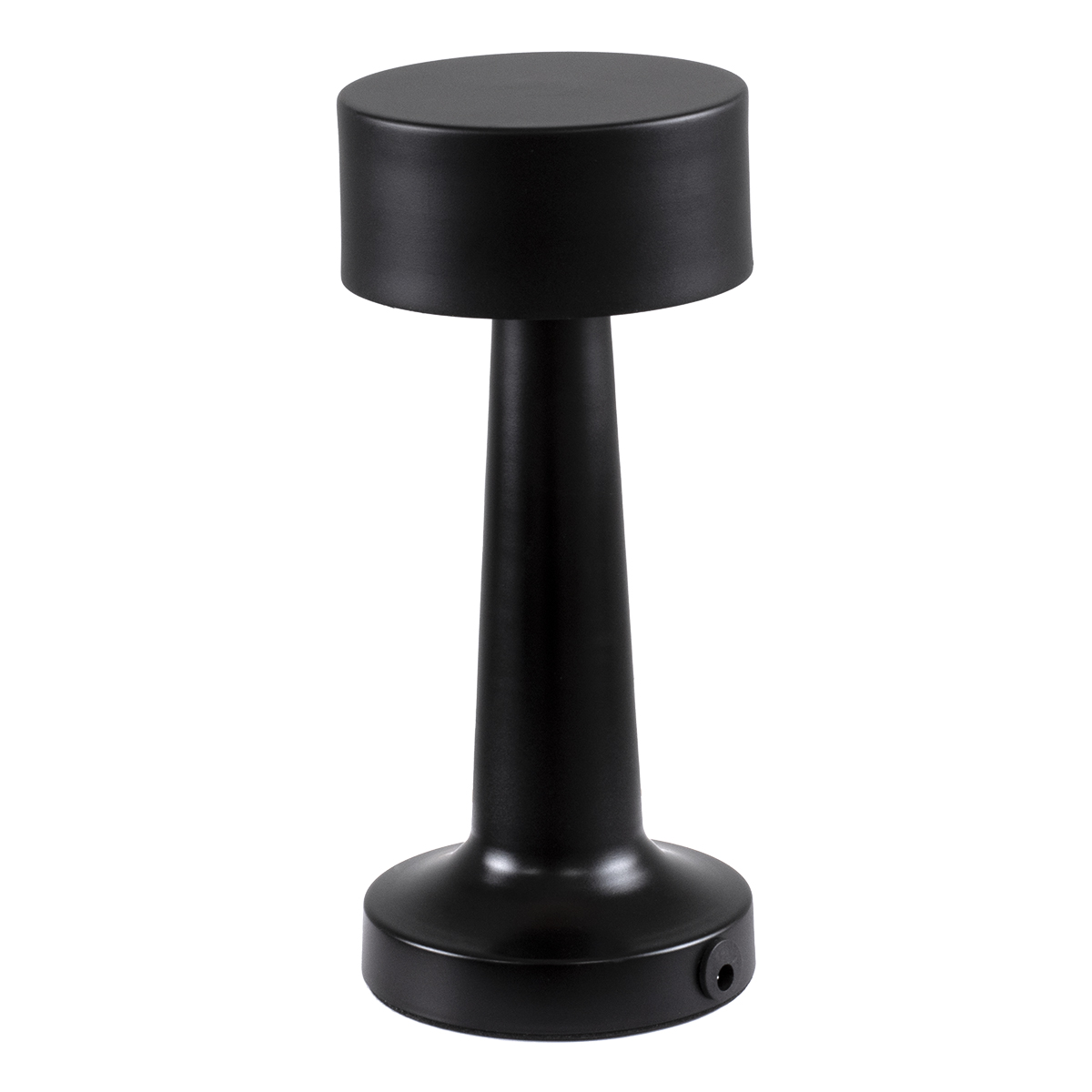 LEDTM® BELLA 76503 Επαναφορτιζόμενο Επιτραπέζιο Φωτιστικό Πορτατίφ LED 1.5W 105lm 120° DC 5V IP44 Θερμό Λευκό 2700K Dimmable Μαύρο Αλουμίνιο - Μ9 x Π9 x Υ21cm - 2 Xρόνια Εγγύηση - Image 5