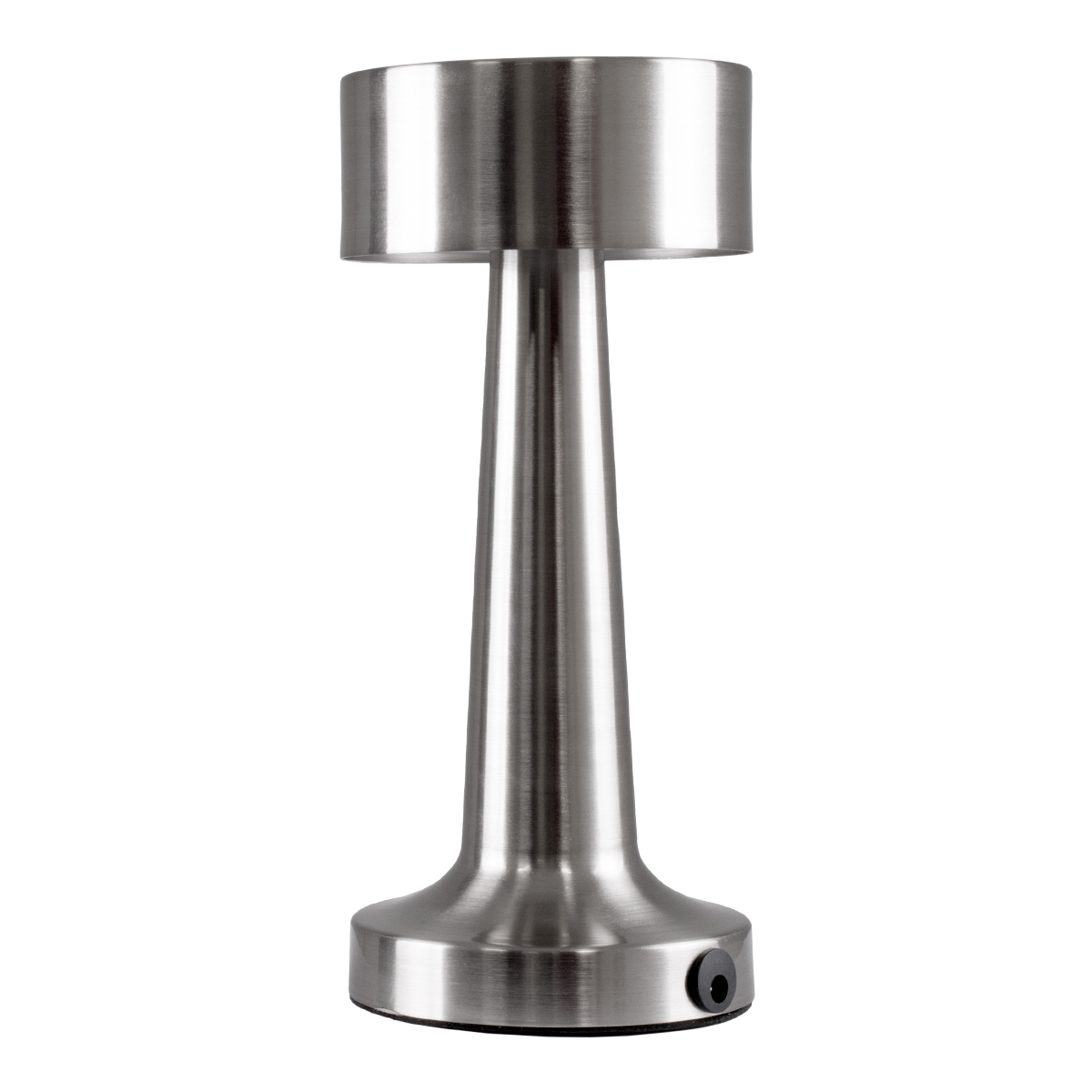 LEDTM® BELLA 76504 Επαναφορτιζόμενο Επιτραπέζιο Φωτιστικό Πορτατίφ LED 1.5W 105lm 120° DC 5V IP44 Θερμό Λευκό 2700K Dimmable Ασημί Αλουμίνιο - Μ9 x Π9 x Υ21cm - 2 Xρόνια Εγγύηση - Image 4