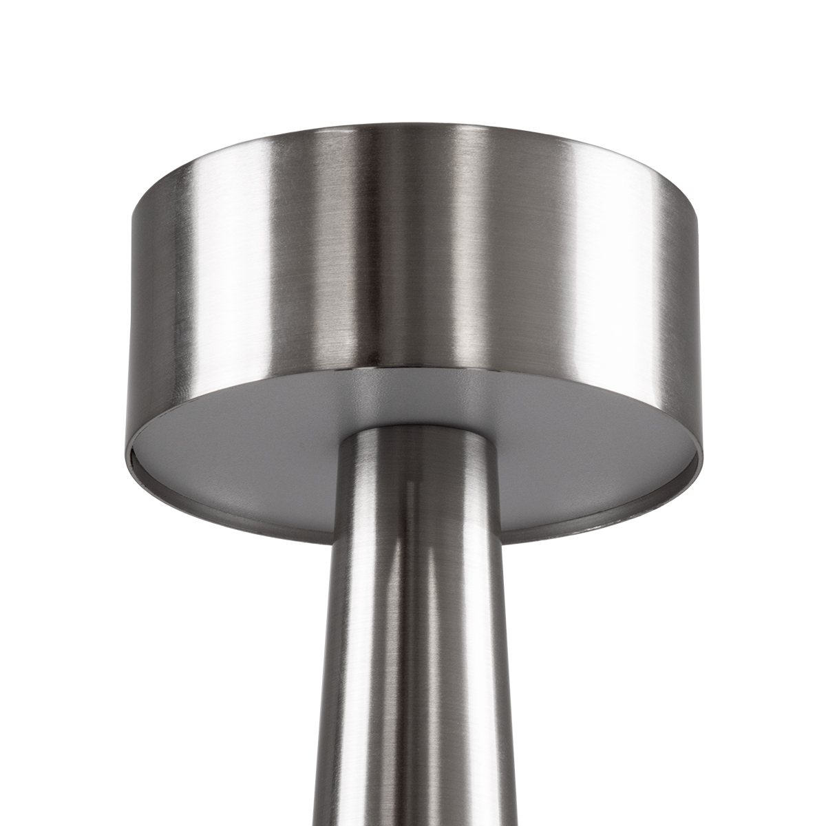 LEDTM® BELLA 76504 Επαναφορτιζόμενο Επιτραπέζιο Φωτιστικό Πορτατίφ LED 1.5W 105lm 120° DC 5V IP44 Θερμό Λευκό 2700K Dimmable Ασημί Αλουμίνιο - Μ9 x Π9 x Υ21cm - 2 Xρόνια Εγγύηση - Image 8