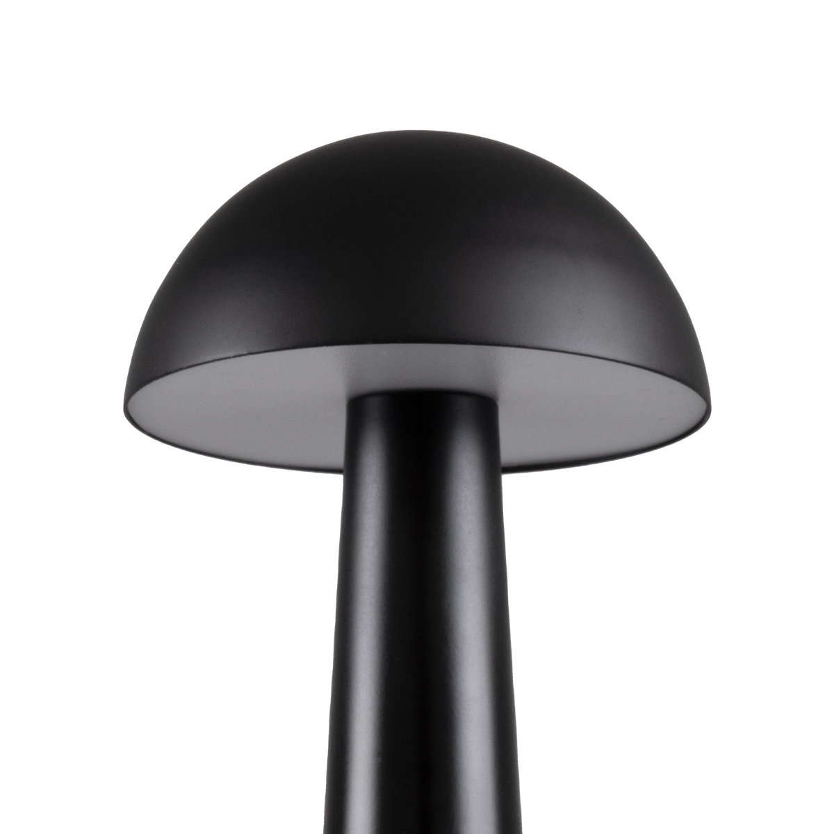 LEDTM® COCO 76509 Επαναφορτιζόμενο Επιτραπέζιο Φωτιστικό Πορτατίφ LED 1.5W 105lm 120° DC 5V IP44 Θερμό Λευκό 2700K Dimmable Μαύρο Αλουμίνιο - Μ10 x Π10 x Υ22cm - 2 Xρόνια Εγγύηση - Image 8