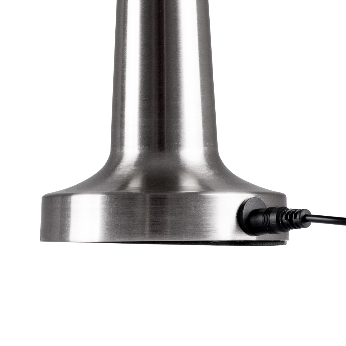 LEDTM® COCO 76510 Επαναφορτιζόμενο Επιτραπέζιο Φωτιστικό Πορτατίφ LED 1.5W 105lm 120° DC 5V IP44 Θερμό Λευκό 2700K Dimmable Ασημί Αλουμίνιο - Μ10 x Π10 x Υ22cm - 2 Xρόνια Εγγύηση - Image 7