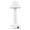 LEDTM® MOLLY 76514 Επαναφορτιζόμενο Επιτραπέζιο Φωτιστικό Πορτατίφ LED 1.5W 105lm 120° DC 5V IP44 Θερμό Λευκό 2700K Dimmable Λευκό Αλουμίνιο - Μ10 x Π10 x Υ23cm - 2 Xρόνια Εγγύηση - Image 4