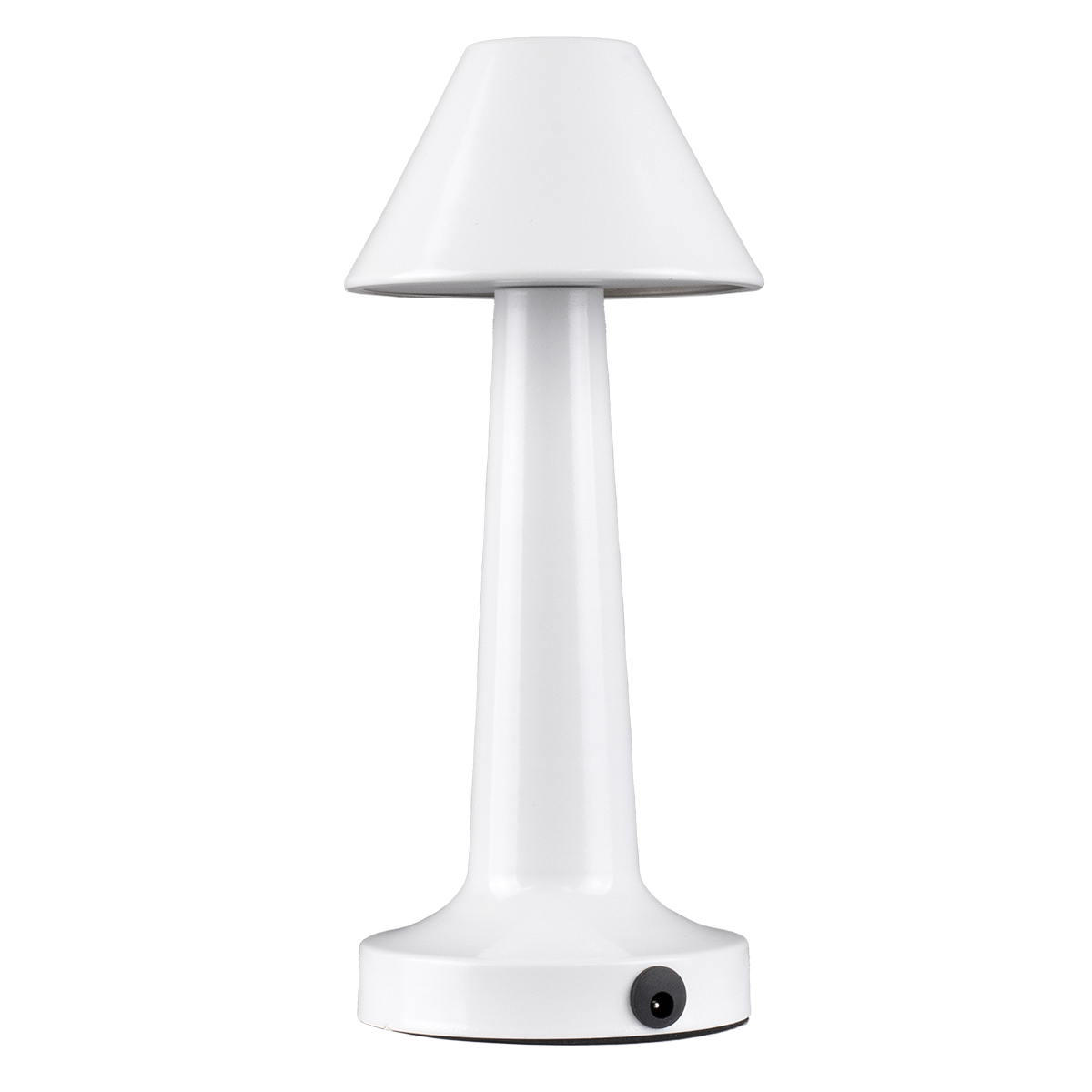 LEDTM® MOLLY 76514 Επαναφορτιζόμενο Επιτραπέζιο Φωτιστικό Πορτατίφ LED 1.5W 105lm 120° DC 5V IP44 Θερμό Λευκό 2700K Dimmable Λευκό Αλουμίνιο - Μ10 x Π10 x Υ23cm - 2 Xρόνια Εγγύηση - Image 4