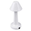 LEDTM® MOLLY 76514 Επαναφορτιζόμενο Επιτραπέζιο Φωτιστικό Πορτατίφ LED 1.5W 105lm 120° DC 5V IP44 Θερμό Λευκό 2700K Dimmable Λευκό Αλουμίνιο - Μ10 x Π10 x Υ23cm - 2 Xρόνια Εγγύηση - Image 5