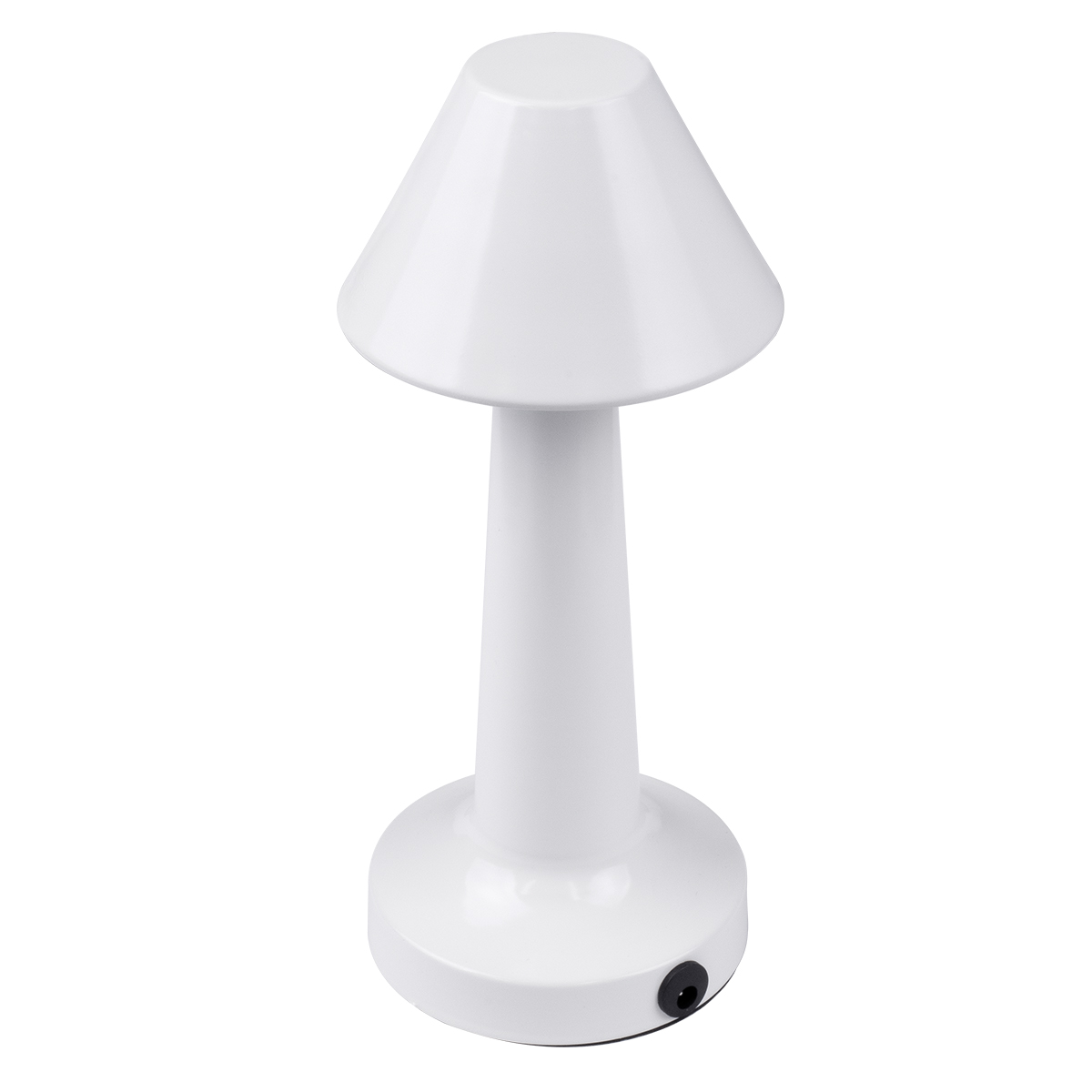 LEDTM® MOLLY 76514 Επαναφορτιζόμενο Επιτραπέζιο Φωτιστικό Πορτατίφ LED 1.5W 105lm 120° DC 5V IP44 Θερμό Λευκό 2700K Dimmable Λευκό Αλουμίνιο - Μ10 x Π10 x Υ23cm - 2 Xρόνια Εγγύηση - Image 5