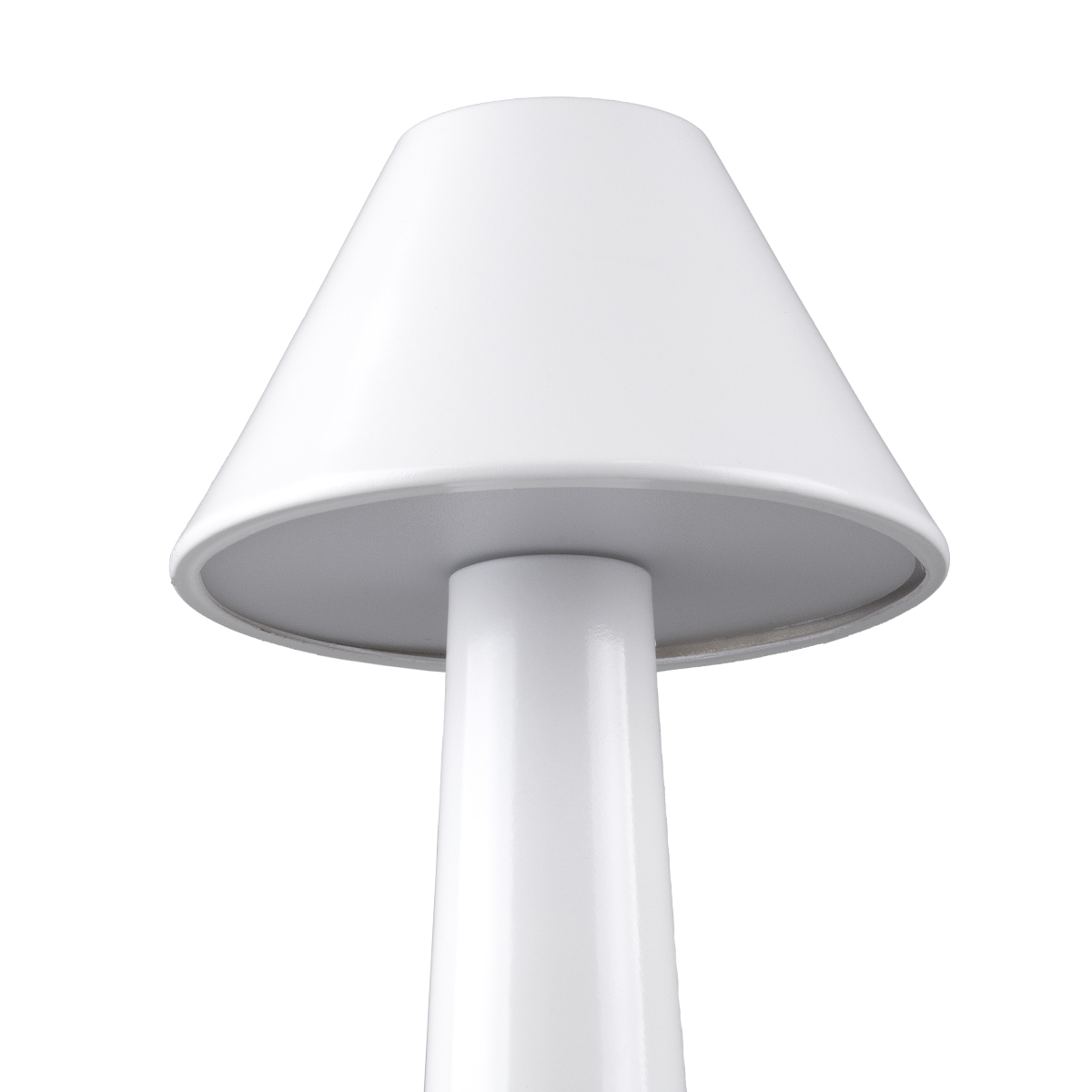 LEDTM® MOLLY 76514 Επαναφορτιζόμενο Επιτραπέζιο Φωτιστικό Πορτατίφ LED 1.5W 105lm 120° DC 5V IP44 Θερμό Λευκό 2700K Dimmable Λευκό Αλουμίνιο - Μ10 x Π10 x Υ23cm - 2 Xρόνια Εγγύηση - Image 8