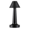 LEDTM® MOLLY 76515 Επαναφορτιζόμενο Επιτραπέζιο Φωτιστικό Πορτατίφ LED 1.5W 105lm 120° DC 5V IP44 Θερμό Λευκό 2700K Dimmable Μαύρο Αλουμίνιο - Μ10 x Π10 x Υ23cm - 2 Xρόνια Εγγύηση - Image 4