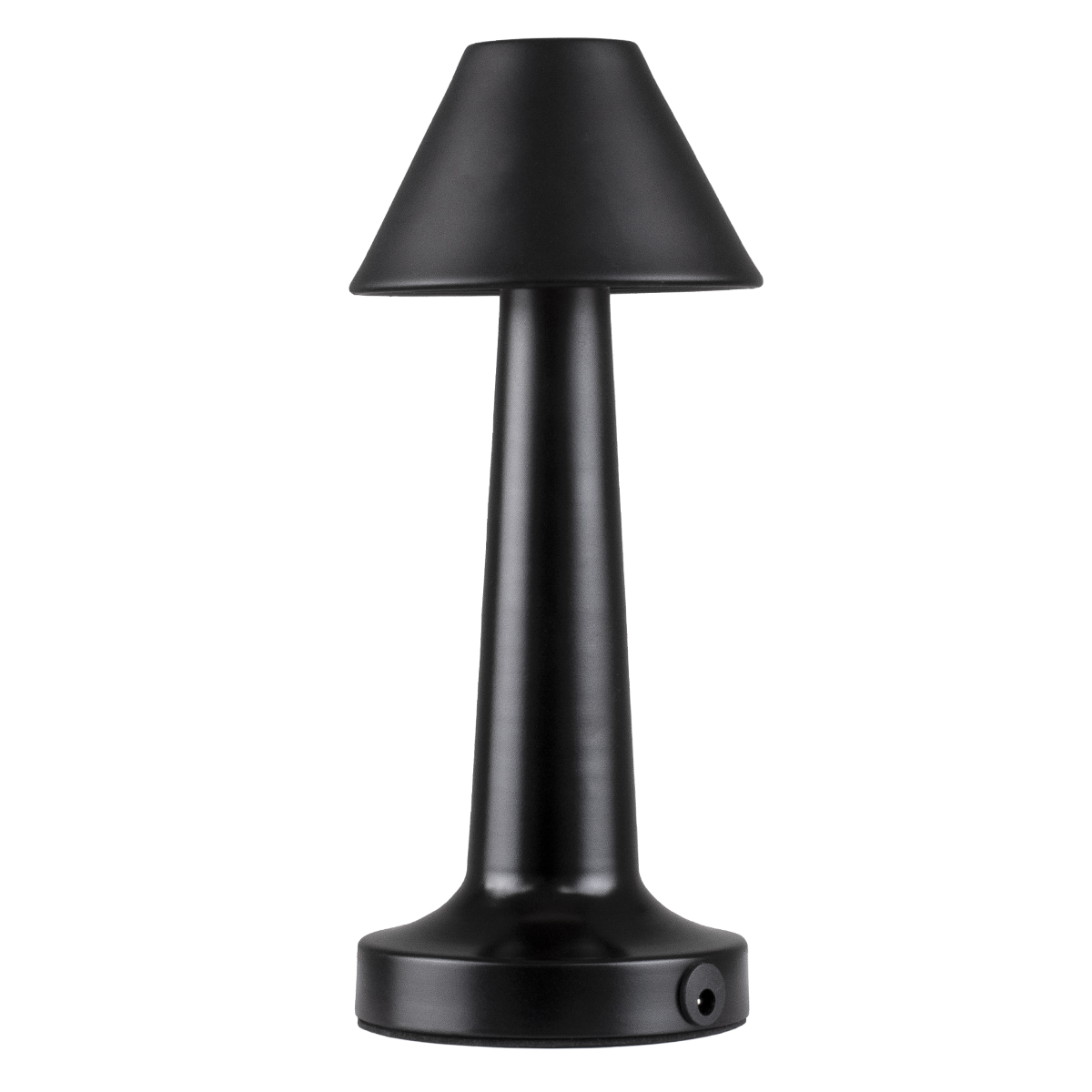 LEDTM® MOLLY 76515 Επαναφορτιζόμενο Επιτραπέζιο Φωτιστικό Πορτατίφ LED 1.5W 105lm 120° DC 5V IP44 Θερμό Λευκό 2700K Dimmable Μαύρο Αλουμίνιο - Μ10 x Π10 x Υ23cm - 2 Xρόνια Εγγύηση - Image 4