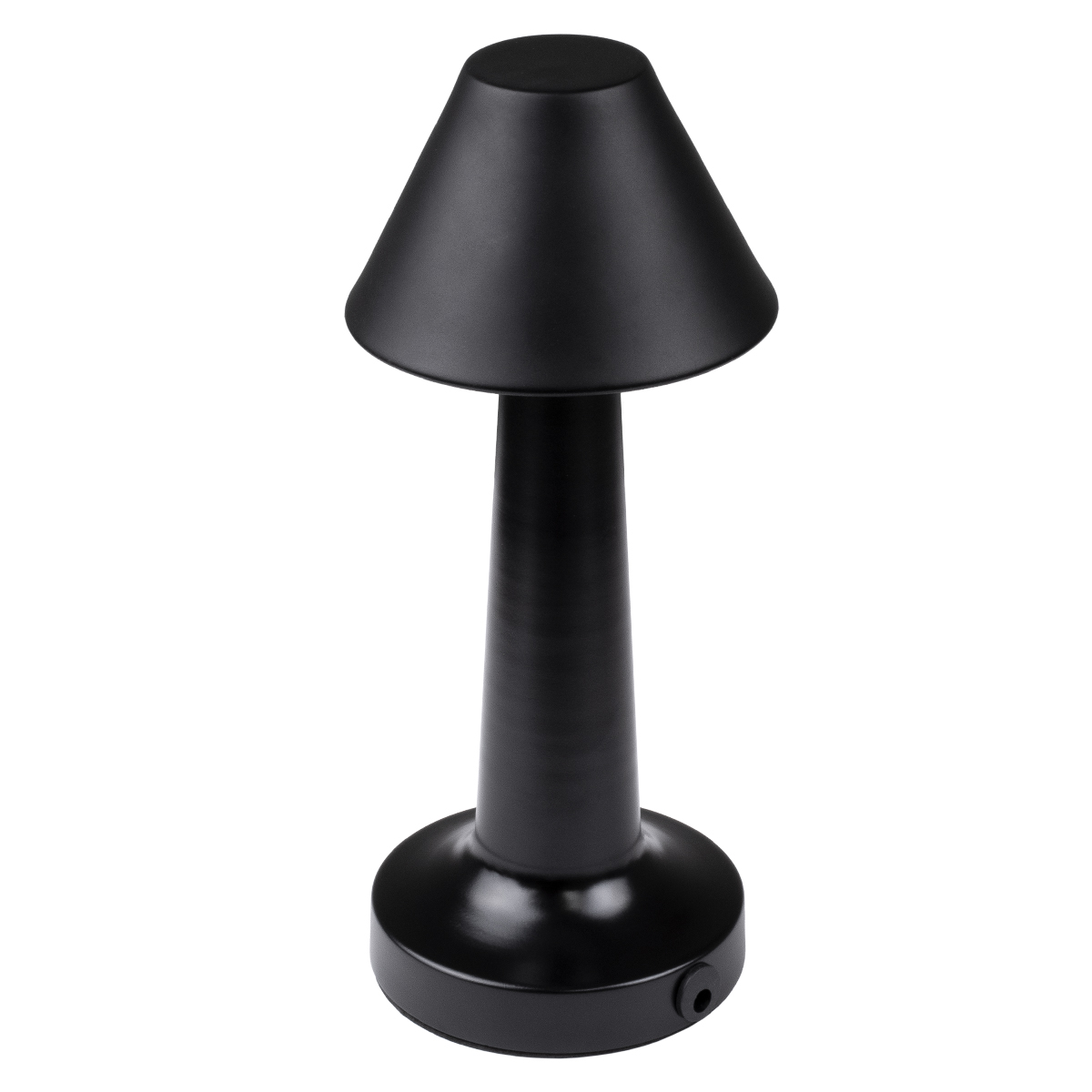 LEDTM® MOLLY 76515 Επαναφορτιζόμενο Επιτραπέζιο Φωτιστικό Πορτατίφ LED 1.5W 105lm 120° DC 5V IP44 Θερμό Λευκό 2700K Dimmable Μαύρο Αλουμίνιο - Μ10 x Π10 x Υ23cm - 2 Xρόνια Εγγύηση - Image 5