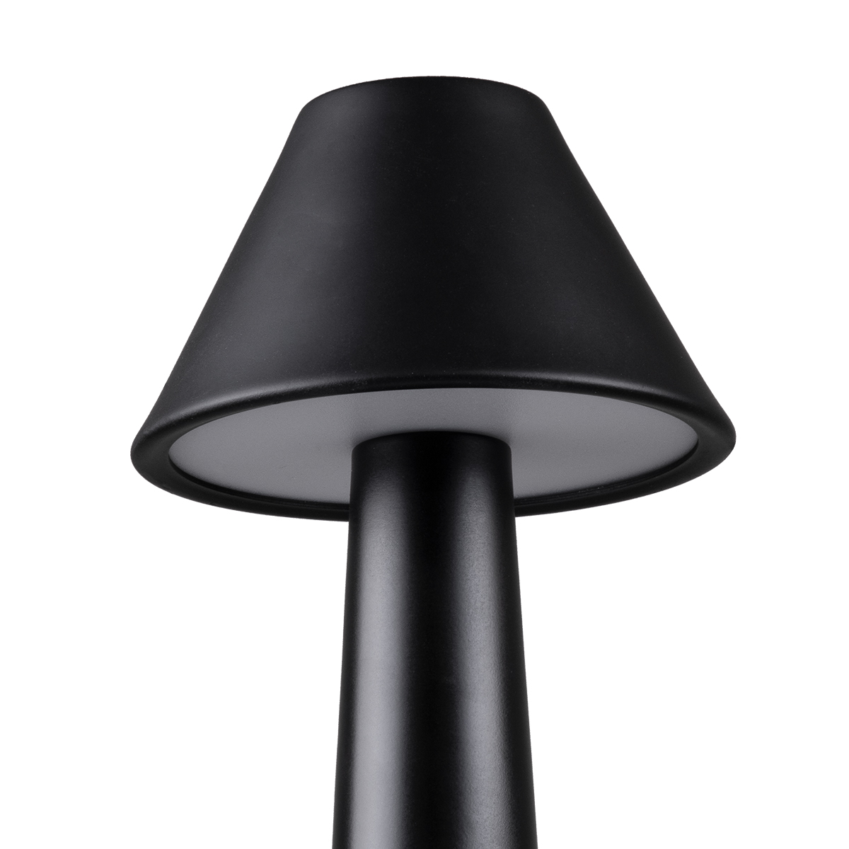 LEDTM® MOLLY 76515 Επαναφορτιζόμενο Επιτραπέζιο Φωτιστικό Πορτατίφ LED 1.5W 105lm 120° DC 5V IP44 Θερμό Λευκό 2700K Dimmable Μαύρο Αλουμίνιο - Μ10 x Π10 x Υ23cm - 2 Xρόνια Εγγύηση - Image 8