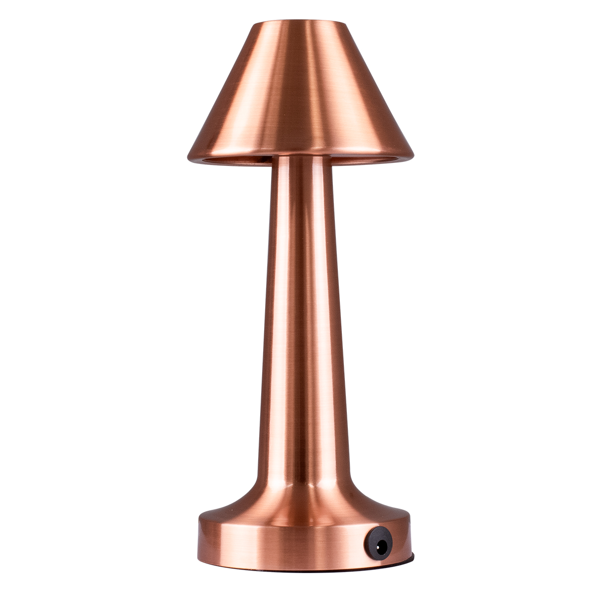 LEDTM® MOLLY 76517 Επαναφορτιζόμενο Επιτραπέζιο Φωτιστικό Πορτατίφ LED 1.5W 105lm 120° DC 5V IP44 Θερμό Λευκό 2700K Dimmable Χάλκινο Αλουμίνιο - Μ10 x Π10 x Υ23cm - 2 Xρόνια Εγγύηση - Image 4