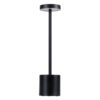 LEDTM® JOJO 76520 Επαναφορτιζόμενο Επιτραπέζιο Φωτιστικό Πορτατίφ LED 1.5W 105lm 120° DC 5V IP44 CCT Ultra Θερμό 1500K - Φυσικό Λευκό 4500K - Ψυχρό Λευκό 6000K Dimmable Μαύρο Αλουμίνιο - Μ8 x Π8 x Υ34cm - 2 Χρόνια Εγγύηση - Image 3