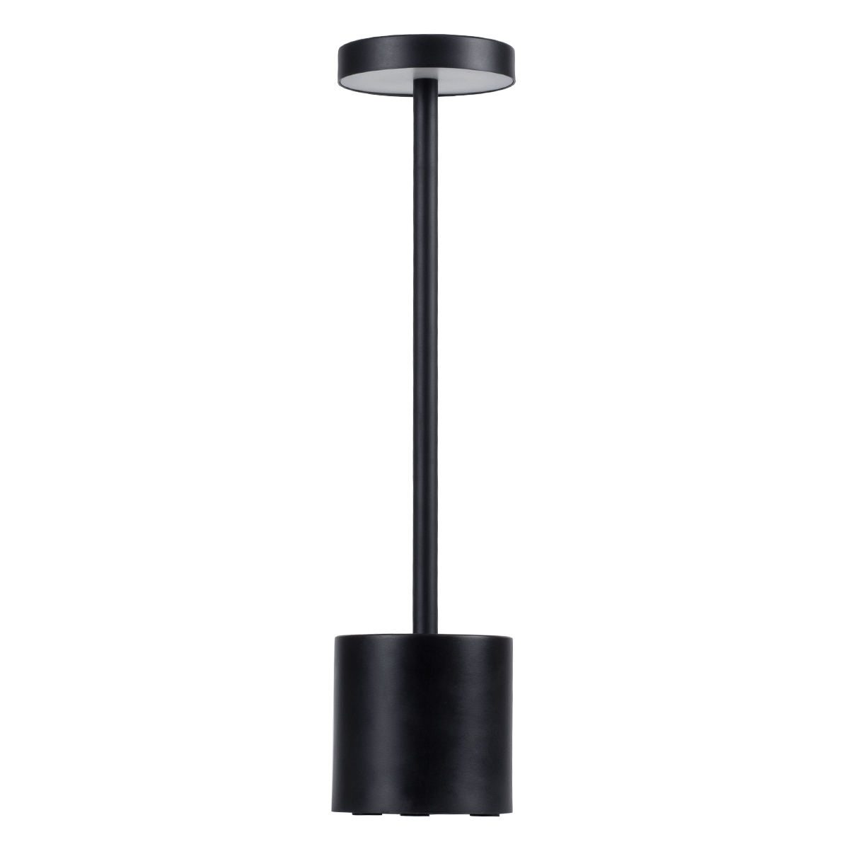 LEDTM® JOJO 76520 Επαναφορτιζόμενο Επιτραπέζιο Φωτιστικό Πορτατίφ LED 1.5W 105lm 120° DC 5V IP44 CCT Ultra Θερμό 1500K - Φυσικό Λευκό 4500K - Ψυχρό Λευκό 6000K Dimmable Μαύρο Αλουμίνιο - Μ8 x Π8 x Υ34cm - 2 Χρόνια Εγγύηση - Image 3