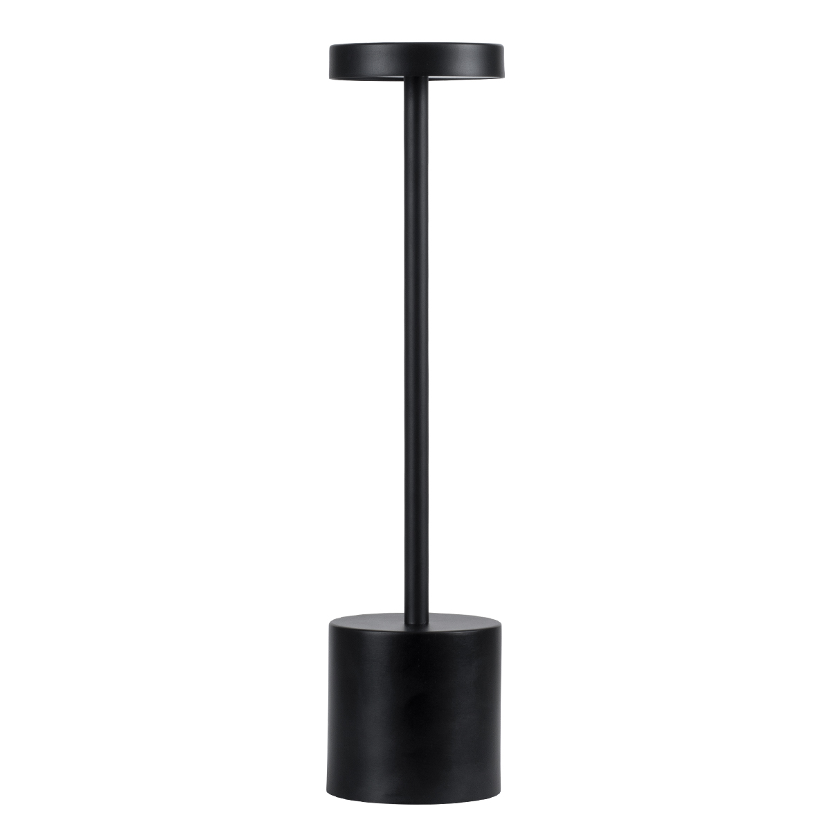 LEDTM® JOJO 76520 Επαναφορτιζόμενο Επιτραπέζιο Φωτιστικό Πορτατίφ LED 1.5W 105lm 120° DC 5V IP44 CCT Ultra Θερμό 1500K - Φυσικό Λευκό 4500K - Ψυχρό Λευκό 6000K Dimmable Μαύρο Αλουμίνιο - Μ8 x Π8 x Υ34cm - 2 Χρόνια Εγγύηση - Image 4