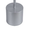 LEDTM® JOJO 76521 Επαναφορτιζόμενο Επιτραπέζιο Φωτιστικό Πορτατίφ LED 1.5W 105lm 120° DC 5V IP44 CCT Ultra Θερμό 1500K - Φυσικό Λευκό 4500K - Ψυχρό Λευκό 6000K Dimmable Ασημί Αλουμίνιο - Μ8 x Π8 x Υ34cm - 2 Χρόνια Εγγύηση - Image 6
