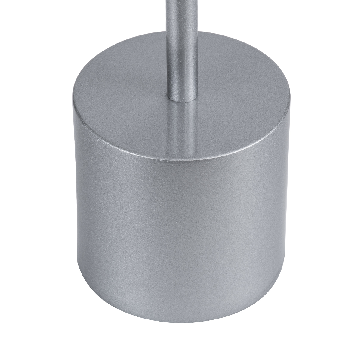 LEDTM® JOJO 76521 Επαναφορτιζόμενο Επιτραπέζιο Φωτιστικό Πορτατίφ LED 1.5W 105lm 120° DC 5V IP44 CCT Ultra Θερμό 1500K - Φυσικό Λευκό 4500K - Ψυχρό Λευκό 6000K Dimmable Ασημί Αλουμίνιο - Μ8 x Π8 x Υ34cm - 2 Χρόνια Εγγύηση - Image 6