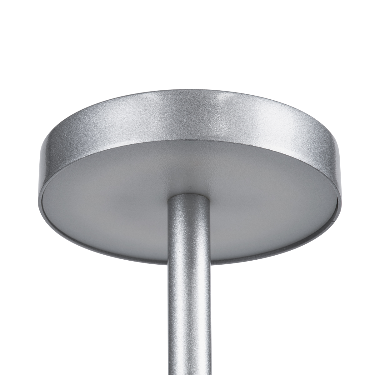 LEDTM® JOJO 76521 Επαναφορτιζόμενο Επιτραπέζιο Φωτιστικό Πορτατίφ LED 1.5W 105lm 120° DC 5V IP44 CCT Ultra Θερμό 1500K - Φυσικό Λευκό 4500K - Ψυχρό Λευκό 6000K Dimmable Ασημί Αλουμίνιο - Μ8 x Π8 x Υ34cm - 2 Χρόνια Εγγύηση - Image 7