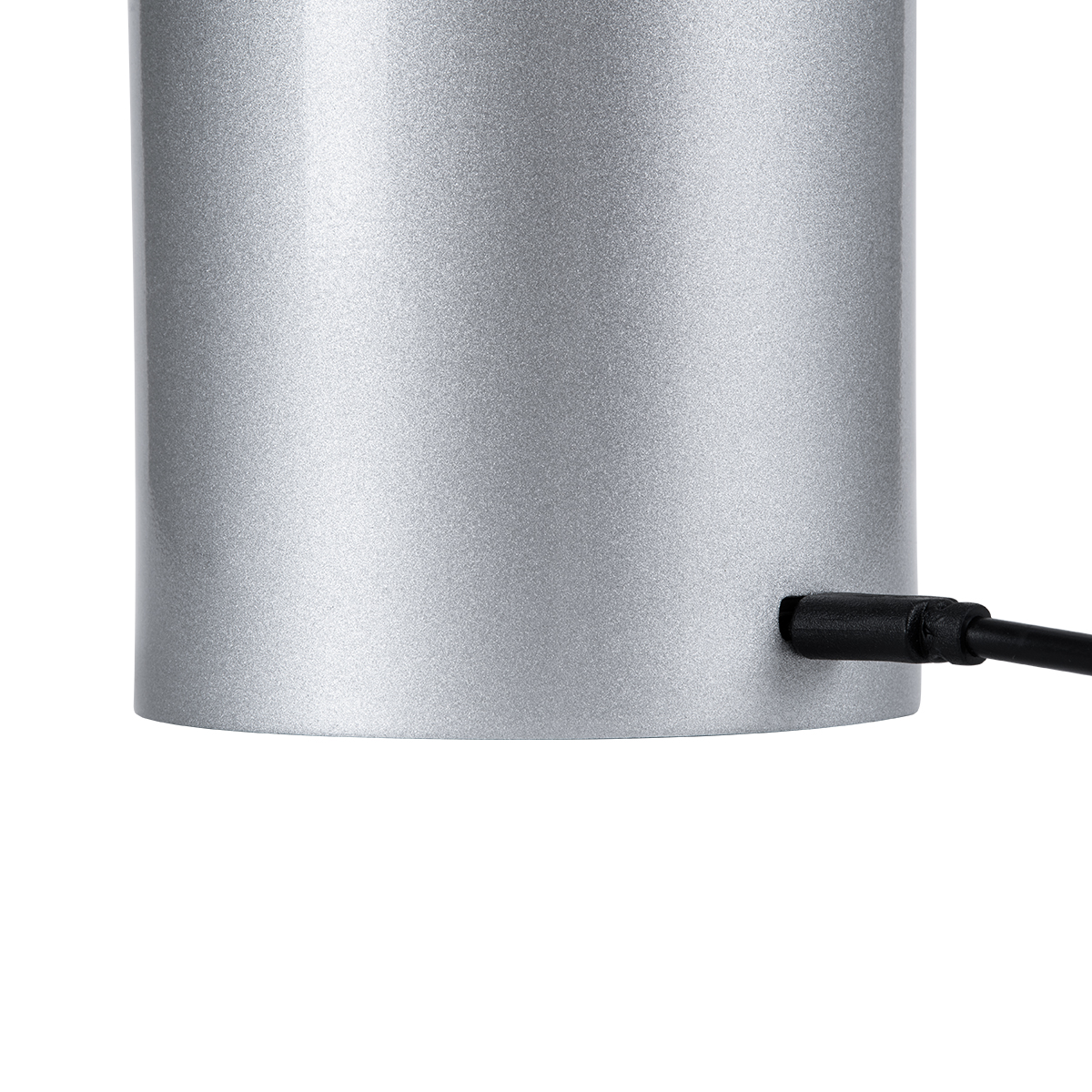 LEDTM® JOJO 76521 Επαναφορτιζόμενο Επιτραπέζιο Φωτιστικό Πορτατίφ LED 1.5W 105lm 120° DC 5V IP44 CCT Ultra Θερμό 1500K - Φυσικό Λευκό 4500K - Ψυχρό Λευκό 6000K Dimmable Ασημί Αλουμίνιο - Μ8 x Π8 x Υ34cm - 2 Χρόνια Εγγύηση - Image 9