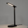 LEDTM® ONO 76530 Μοντέρνο Επιτραπέζιο Φωτιστικό Γραφείου με Ασύρματη Φόρτιση 10W 2A LED 5W 500lm 180° DC 5V με USB IP20 Ρυθμιζόμενο Λευκό CCT με Αφή 2700K/4500K/6000K Dimmable - Sanan SMD Chip - Μαύρο - Μ25 x Π10.5 x Υ35.5cm - 2 Χρόνια Εγγύηση - Image 15