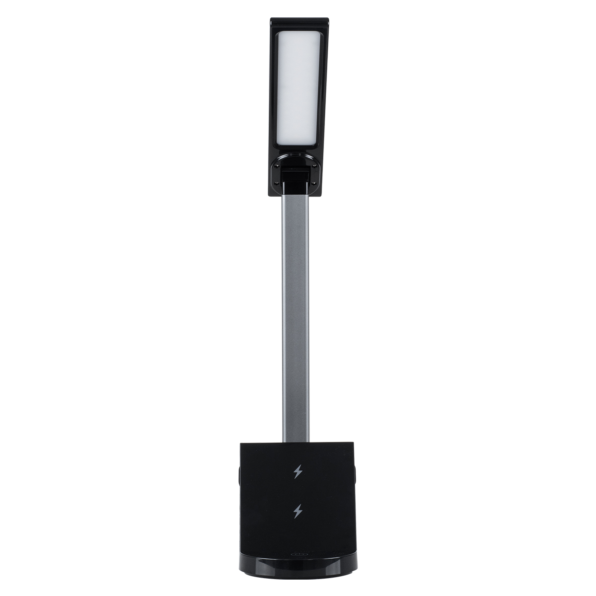 LEDTM® ONO 76530 Μοντέρνο Επιτραπέζιο Φωτιστικό Γραφείου με Ασύρματη Φόρτιση 10W 2A LED 5W 500lm 180° DC 5V με USB IP20 Ρυθμιζόμενο Λευκό CCT με Αφή 2700K/4500K/6000K Dimmable - Sanan SMD Chip - Μαύρο - Μ25 x Π10.5 x Υ35.5cm - 2 Χρόνια Εγγύηση - Image 5