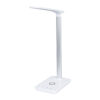LEDTM® ONO 76532 Μοντέρνο Επιτραπέζιο Φωτιστικό Γραφείου με Ασύρματη Φόρτιση 10W 2A LED 3.5W 350lm 90° DC 5V με USB-C IP20 Ρυθμιζόμενο Λευκό CCT με Αφή 2700K/4500K/6000K Dimmable - Sanan SMD Chip - Λευκό - Μ18 x Π12 x Υ36cm - 2 Χρόνια Εγγύηση - Image 3