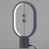 LEDTM® 76545 Επιτραπέζιο Φωτιστικό Πορτατίφ LED 15W 1500lm 360° DC 5V IP20 Θερμό Λευκό 2700K Γκρι & Λευκό Πλαστικό - Μ14 x Π5.5 x Υ24.8cm - 2 Xρόνια Εγγύηση - Image 3