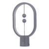 LEDTM® 76545 Επιτραπέζιο Φωτιστικό Πορτατίφ LED 15W 1500lm 360° DC 5V IP20 Θερμό Λευκό 2700K Γκρι & Λευκό Πλαστικό - Μ14 x Π5.5 x Υ24.8cm - 2 Xρόνια Εγγύηση - Image 4