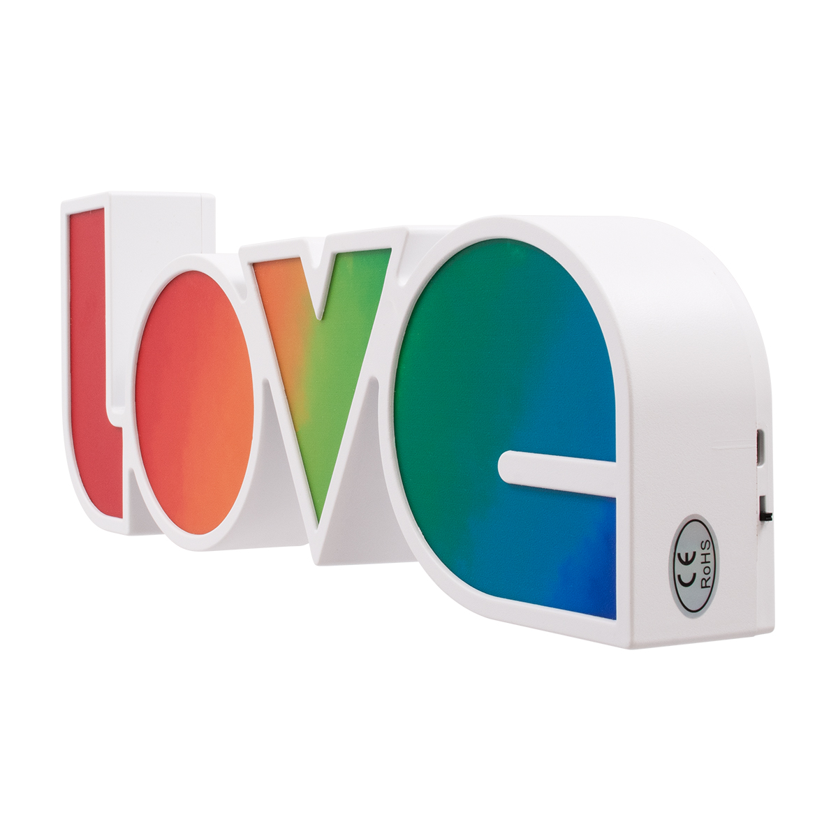 LEDTM® LOVE BOMBING 76551 Μοντέρνο Επιτραπέζιο Φωτιστικό Πορτατίφ LED 2W 120lm 180° DC 4.5V με Μπαταρίες 3xAAA IP20 Ψυχρό Λευκό 6000K - Πολύχρωμο - Μ36 x Π13.5 x Υ4.8cm - 2 Χρόνια Εγγύηση - Image 5