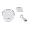 LEDTM® ECLIPSE 76559 Επιτραπέζιο Φωτιστικό Πορτατίφ LED 15W 1200lm 180° AC 220-240V IP20 Φυσικό Λευκό 4500K Dimmable Λευκό Πλαστικό - Μ17 x Π13 x Υ10cm - 2 Xρόνια Εγγύηση - Image 11