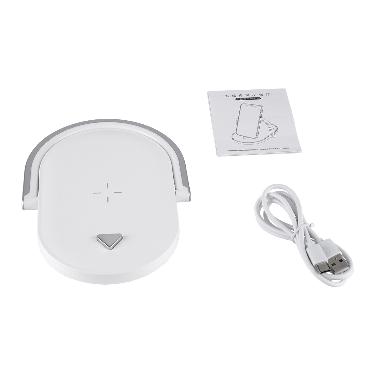 LEDTM® ECLIPSE 76559 Επιτραπέζιο Φωτιστικό Πορτατίφ LED 15W 1200lm 180° AC 220-240V IP20 Φυσικό Λευκό 4500K Dimmable Λευκό Πλαστικό - Μ17 x Π13 x Υ10cm - 2 Xρόνια Εγγύηση - Image 11