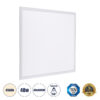 LEDTM® PANELETI 60207 Χωνευτό Panel Οροφής 60x60 LED 40W 3800lm 120° UGR<19 AC 220-240V IP20 Φυσικό Λευκό 4500K - Lumileds SMD Chip & TÜV SÜD Driver - Λευκό Γαλακτερό - Μ60 x Π60 x Υ1.5cm / Q56 x 56cm - 5 Χρόνια Εγγύηση - Image 2