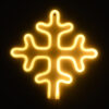 LEDTM® 78582 Φωτιστικό Ταμπέλα Φωτεινή Επιγραφή NEON LED Σήμανσης SNOWFLAKE 5W με Καλώδιο Τροφοδοσίας USB - Μπαταρίας 3xAAA (Δεν Περιλαμβάνονται) - Θερμό Λευκό 2700K - Image 5