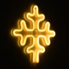 LEDTM® 78582 Φωτιστικό Ταμπέλα Φωτεινή Επιγραφή NEON LED Σήμανσης SNOWFLAKE 5W με Καλώδιο Τροφοδοσίας USB - Μπαταρίας 3xAAA (Δεν Περιλαμβάνονται) - Θερμό Λευκό 2700K - Image 6