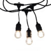 LEDTM® GARLAND 78983 Καλωδιογιρλάντα 10m με Ντουί 15 x E27 & Πρίζα Schuko AC 220-240V IP65 - Μαύρο - Μ1500 x Π59 x Υ16cm - Image 6