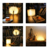 LEDTM® BOOKDECO 79635 Μοντέρνο Επιτραπέζιο Φωτιστικό Πορτατίφ LED 4W 350lm 180° DC 5V με USB 2.0 & Επαναφορτιζόμενη Μπαταρία Li-ion 3.2V 1000mAh IP20 Θερμό Λευκό 2700K - Μπεζ - Μ21.5 x Π16.5 x Υ2.2cm - 2 Χρόνια Εγγύηση - Image 10