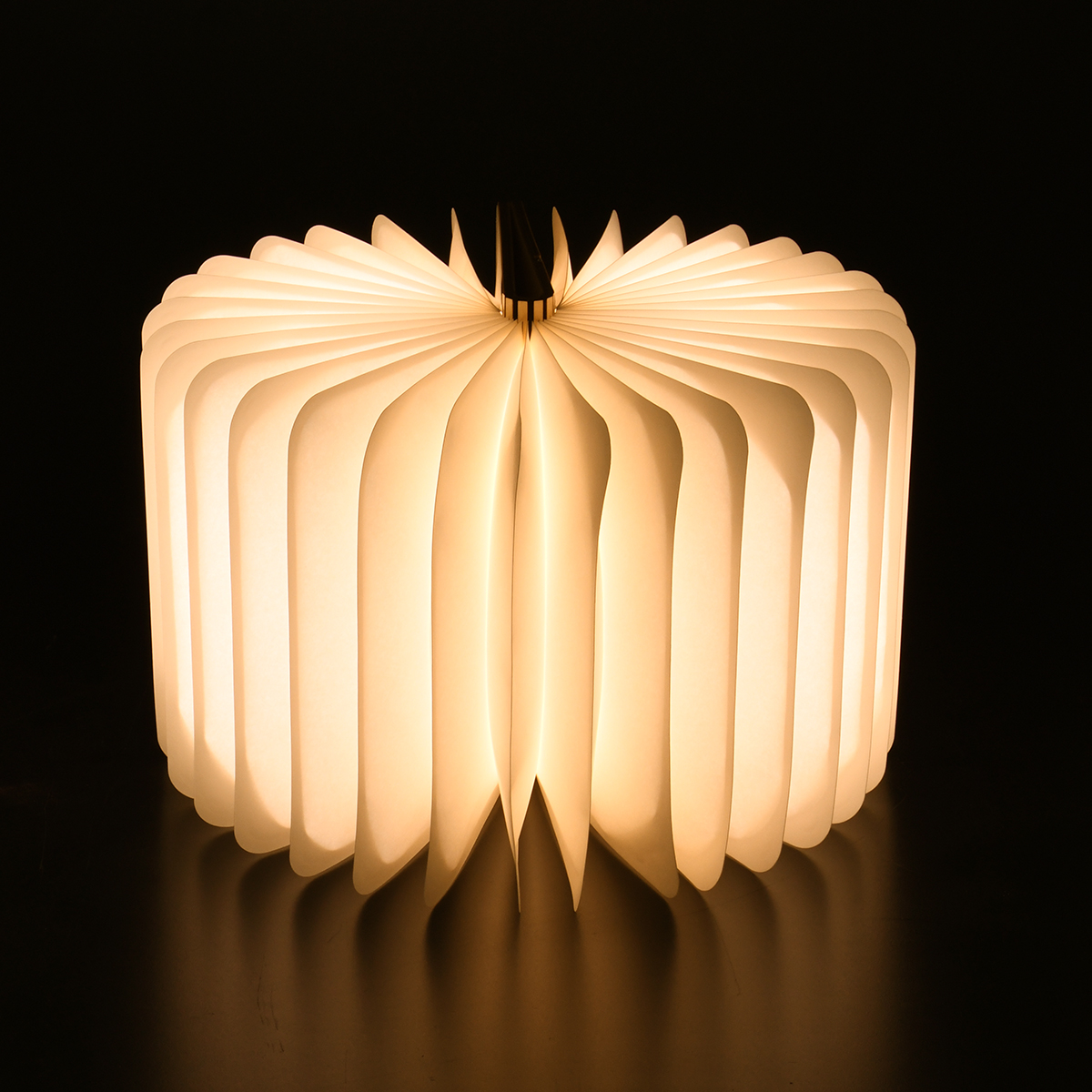 LEDTM® BOOKDECO 79636 Μοντέρνο Επιτραπέζιο Φωτιστικό Πορτατίφ LED 4W 250lm 180° DC 5V με USB 2.0 & Επαναφορτιζόμενη Μπαταρία Li-ion 3.2V 1000mAh IP20 Πολύχρωμο RGB - Μπεζ - Μ21.5 x Π16.5 x Υ2.2cm - 2 Χρόνια Εγγύηση - Image 4