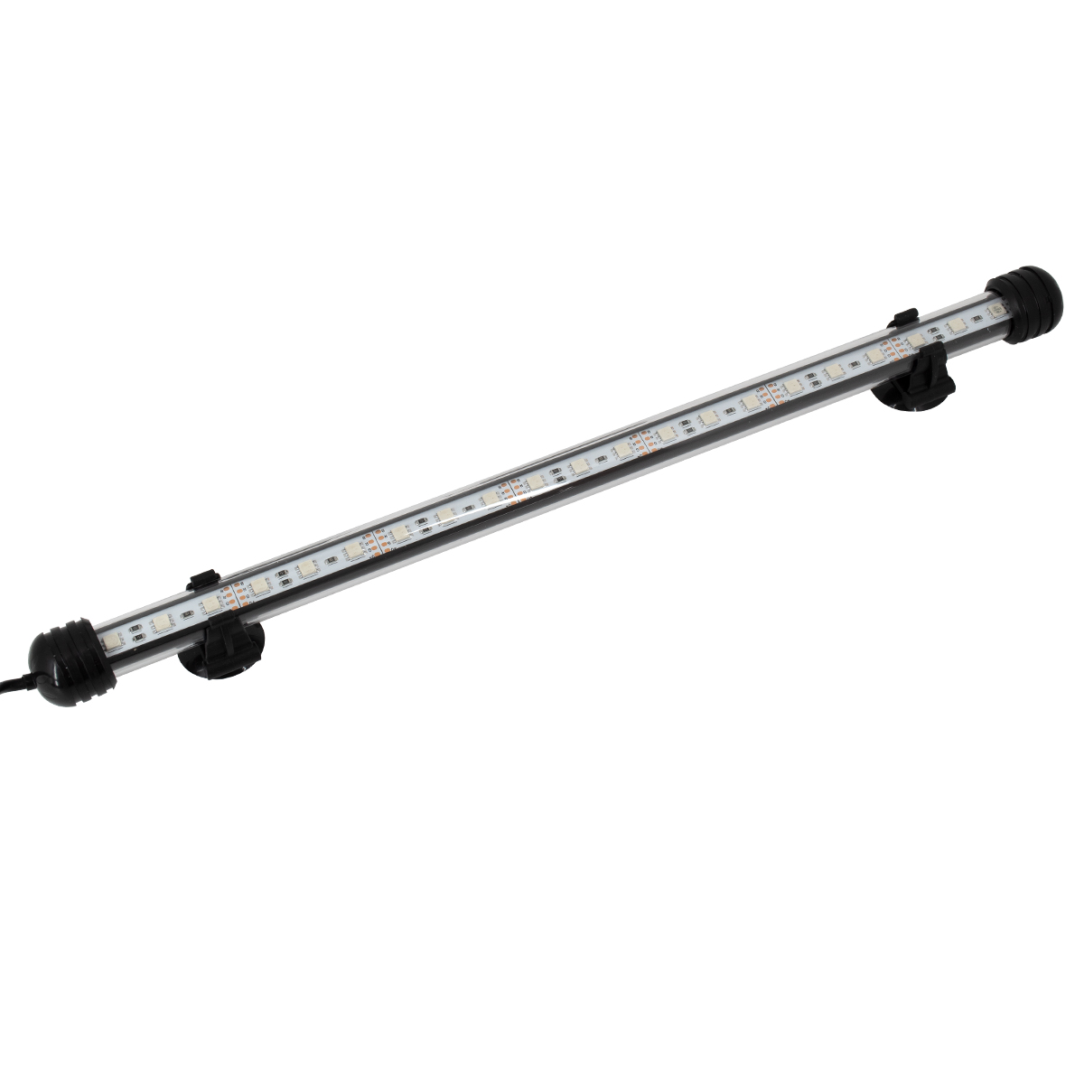 LEDTM® AQUARIUS 79672 Φωτιστικό Ενυδρείου με IR Ασύρματο Χειριστήριο LED 4W 200lm 180° AC 220-240V Αδιάβροχο IP68 Πολύχρωμο RGB Dimmable - Sanan SMD Chip - Μαύρο - Μ38 x Π2.5 x Υ2.5cm - 2 Χρόνια Εγγύηση - Image 2