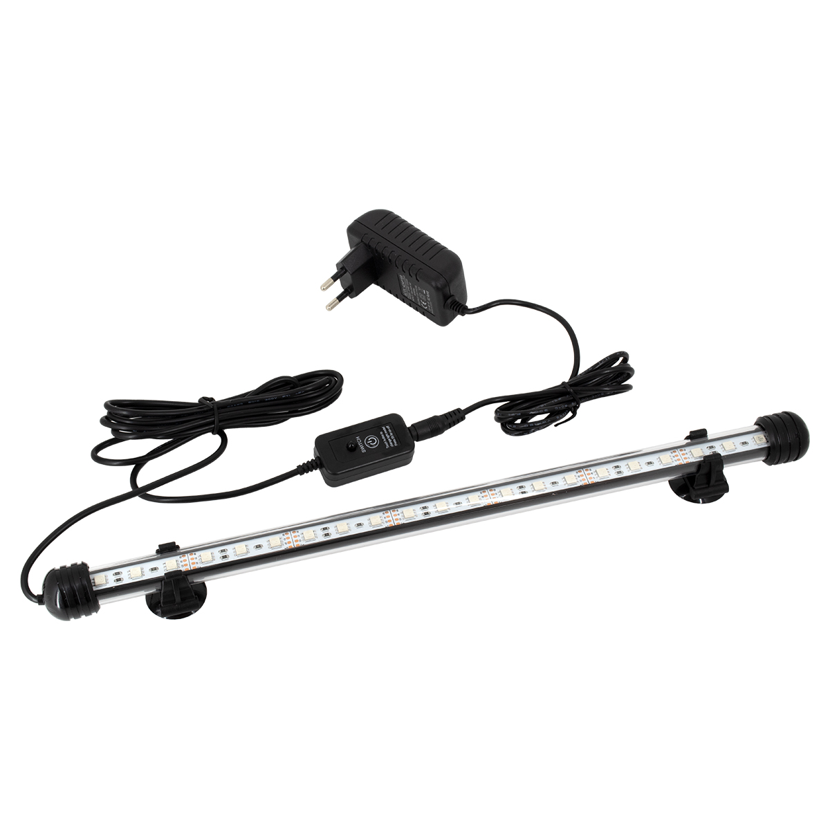 LEDTM® AQUARIUS 79672 Φωτιστικό Ενυδρείου με IR Ασύρματο Χειριστήριο LED 4W 200lm 180° AC 220-240V Αδιάβροχο IP68 Πολύχρωμο RGB Dimmable - Sanan SMD Chip - Μαύρο - Μ38 x Π2.5 x Υ2.5cm - 2 Χρόνια Εγγύηση - Image 9