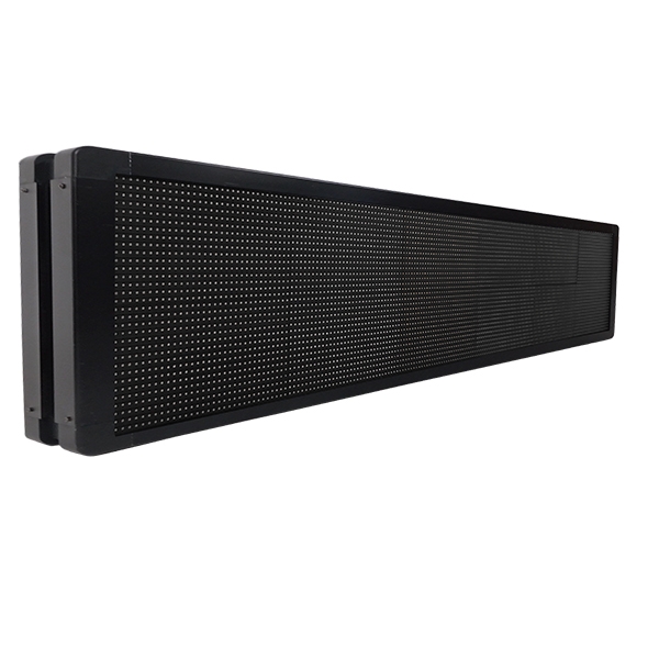 LEDTM® DISPLAY 90330 Κυλιόμενη Ψηφιακή Επιγραφή Διπλής Όψης 160x32cm P10 160x32 Pixel LED 500W AC 220-240V Αδιάβροχο IP65 Ψυχρό Λευκό 6000K - WiFi Control μέσω FK APP - Αισθητήρας Θερμοκρασίας & Υγρασίας - Μ168 x Π12 x Υ40cm - 2 Χρόνια Εγγύηση - Image 2