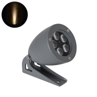 Alternative view of LEDTM® TREESPO 90469 Φωτιστικό Σποτ για Φυτά - Δέντρα LED 12W 1320lm 15° DC 24V Αδιάβροχο IP65 Θερμό Λευκό 2700K Dimmable - Bridgelux SMD Chip - Γκρι Ανθρακί - Μ9 x Π11 x Υ9cm - 3 Χρόνια Εγγύηση