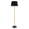 LEDTM® CEDAR 00829 Μοντέρνο Επιδαπέδιο Φωτιστικό με Ντουί 1 x E27 AC 220-240V IP20 - Μαύρο & Χρυσό - Μ40 x Π40 x Υ148cm - Image 2