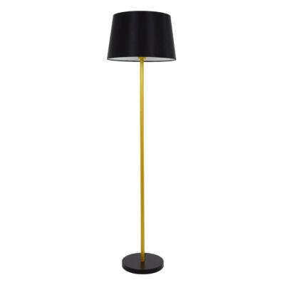 Alternative view of LEDTM® CEDAR 00829 Μοντέρνο Επιδαπέδιο Φωτιστικό με Ντουί 1 x E27 AC 220-240V IP20 - Μαύρο & Χρυσό - Μ40 x Π40 x Υ148cm