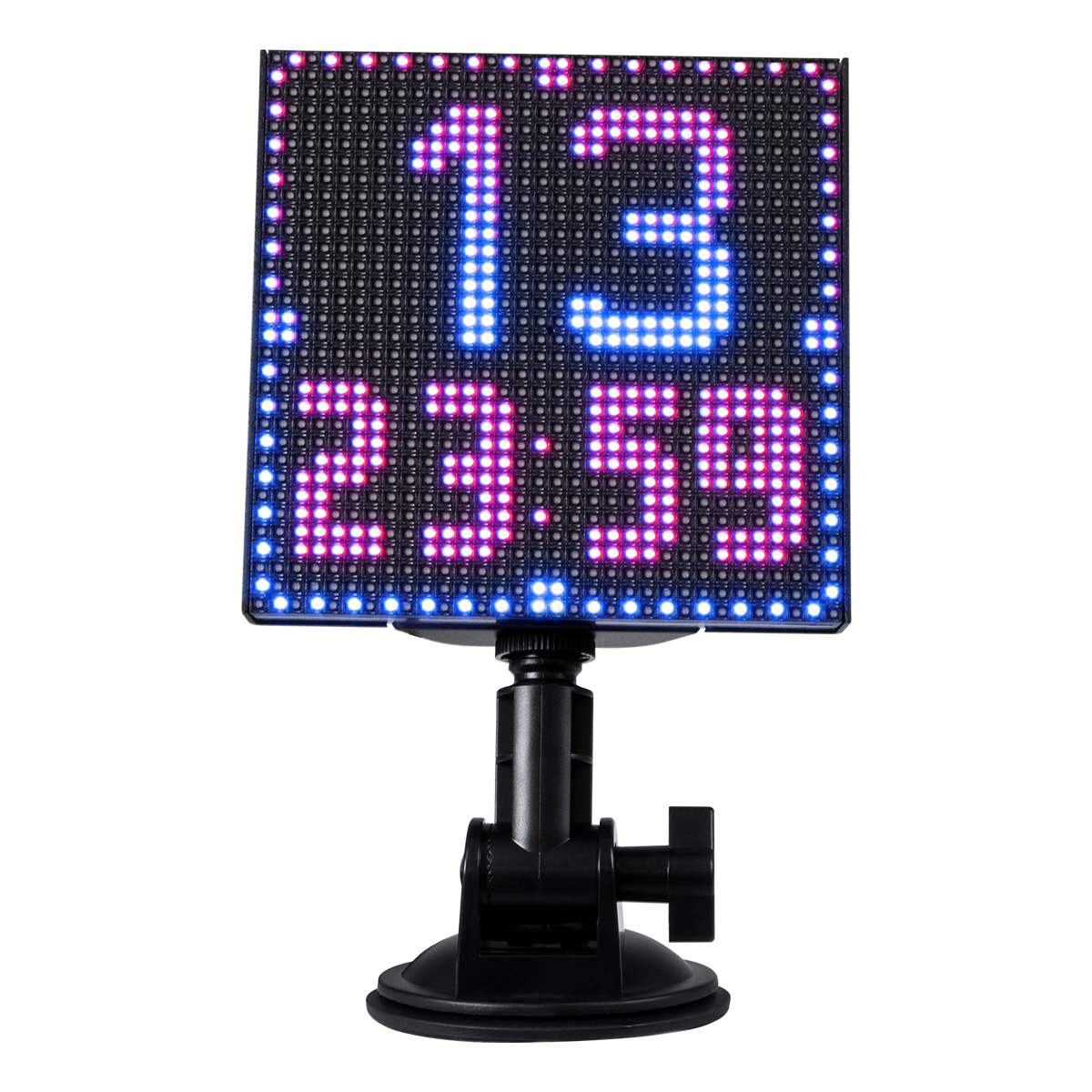 LEDTM® 81501 LED Scrolling Display 32x32 Pixel - Κυλιόμενη Ψηφιακή Πινακίδα / Επιγραφή Μονής Όψης P10 LED SMD DC 5V USB - Λειτουργία μέσω Wi-Fi με Εφαρμογή APP - IP20 - Μ13.2 x Π4 x Υ25cm - Πολύχρωμο RGBW - 1 Χρόνο Εγγύηση - Image 3