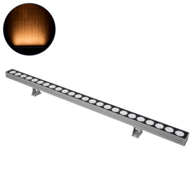 Alternative view of LEDTM® WASHERJAVIA 90554 Μπάρα Φωτισμού Wall Washer LED 48W 5040lm 5° DC 24V Αδιάβροχο IP67 Ultra Θερμό Λευκό 2200K Dimmable - Bridgelux SMD Chip - Γκρι Ανθρακί - Μ100 x Π5.2 x Υ3.6cm - 3 Χρόνια Εγγύηση