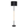 LEDTM® ASHLEY 00824 Μοντέρνο Επιδαπέδιο Φωτιστικό με Ντουί 1 x E27 AC 220-240V IP20 - Μαύρο & Μπεζ - Μ40 x Π40 x Υ145cm - Image 2