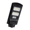 LEDTM® STREETB 85342 Φωτιστικό Δρόμου LED 60W 3000lm 120° DC 5V με Ενσωματωμένο Φωτοβολταϊκό Panel 6V 9W & Επαναφορτιζόμενη Μπαταρία Li-ion 3.2V 9000mAh με Αισθητήρα Κίνησης-Ημέρας-Νύχτας Αδιάβροχο IP65 Ψυχρό Λευκό 6000K - Μαύρο - Μ22 x Π50 x Υ6cm - 2 Χρόνια Εγγύηση - Image 2